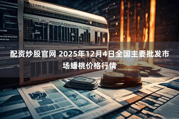 配资炒股官网 2025年12月4日全国主要批发市场蟠桃价格行情